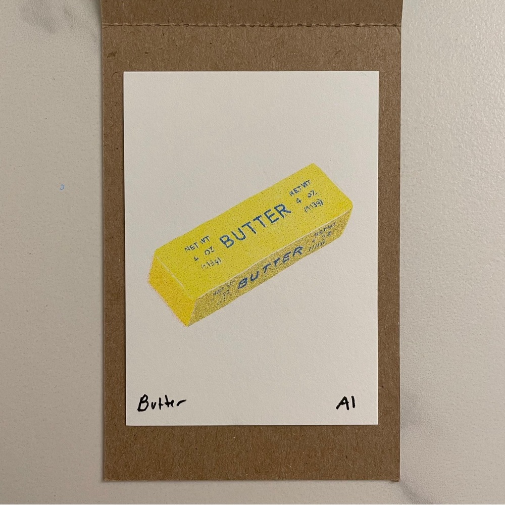 SOLD Inciardi prints - butter